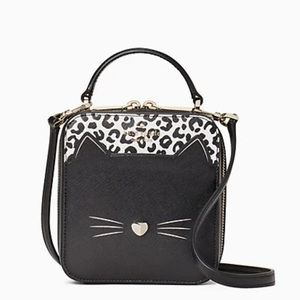 Kate Spade Meow Cat Daisy Crossbody Purse